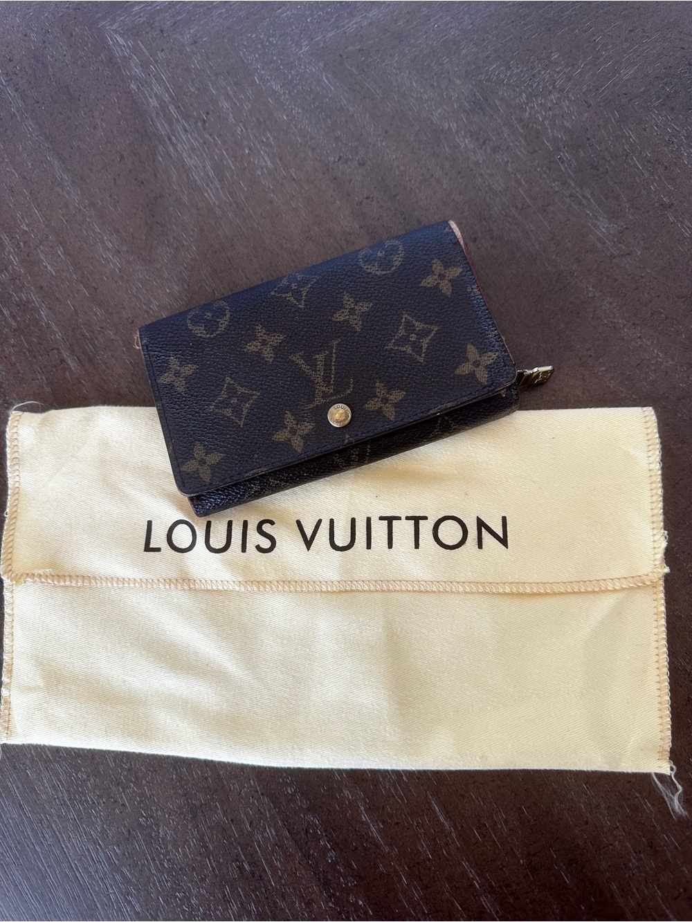 Louis Vuitton Vintage Porte-Monnaie Tresor Wallet
**Price is firm***